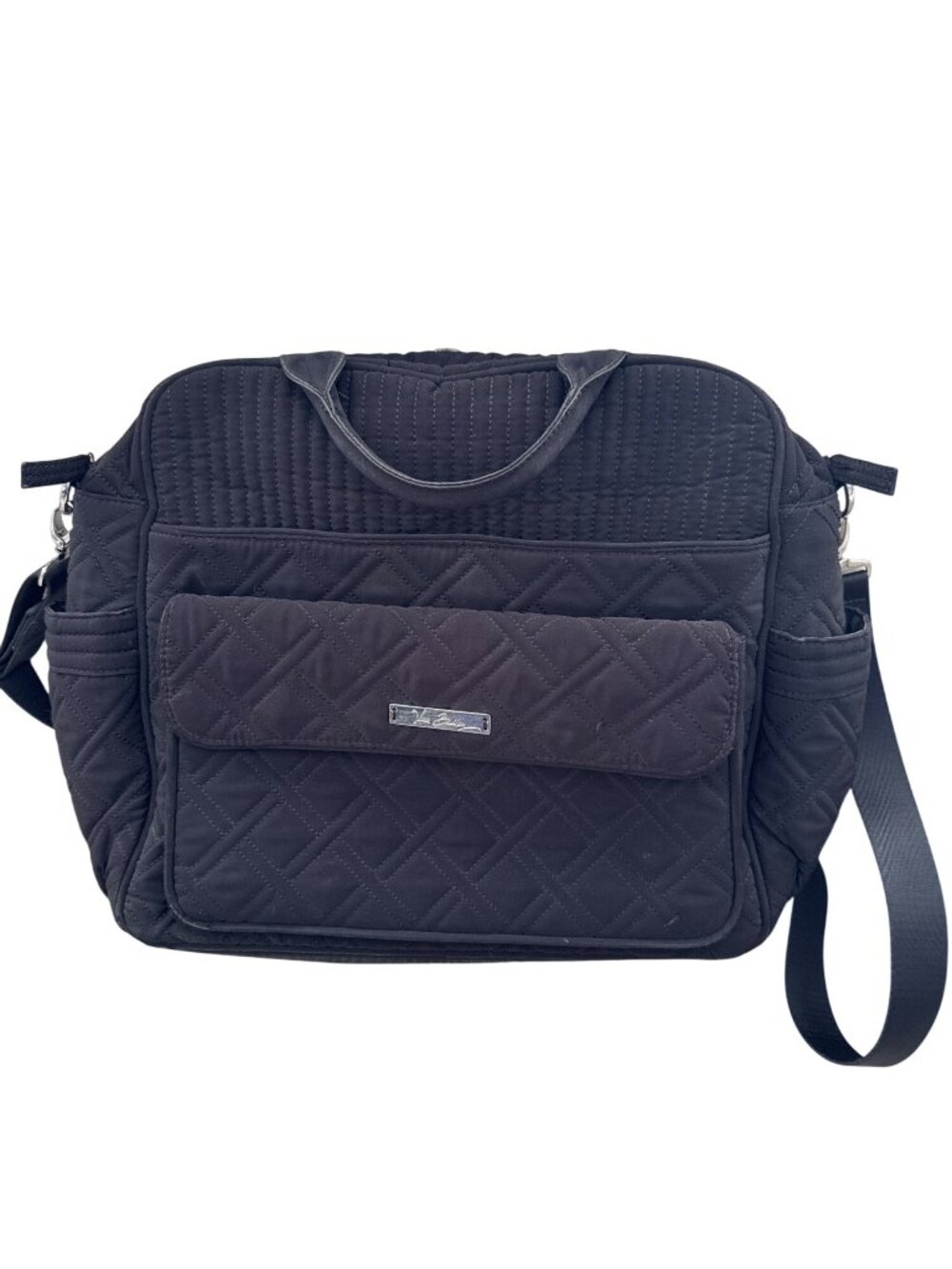 Vera Bradley Make a Change Baby Diaper Bag Black Unisex